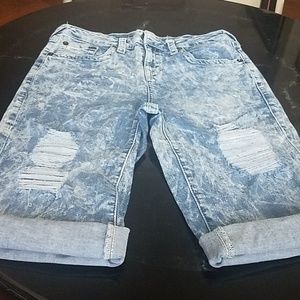 True Religion denim shorts